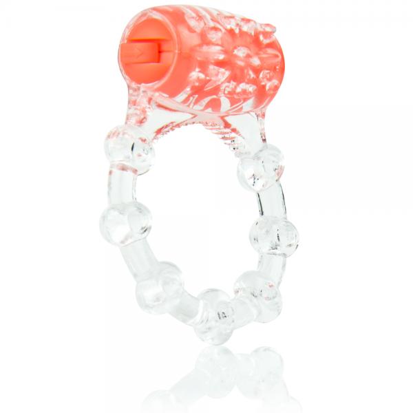 Color Pop Quickie Vibrating Ring Orange Sex Toy Product