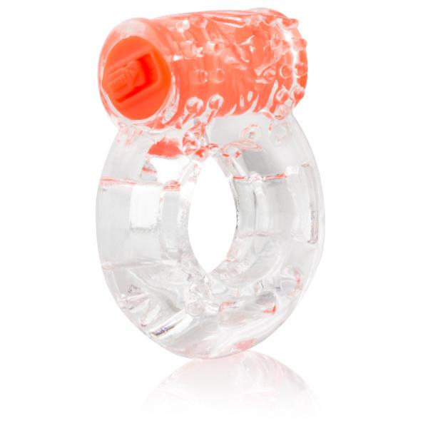 Color Pop Quickie Plus Screaming O Vibrating Ring Orange Sex Toy Product