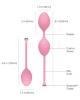 Pillow Talk Frisky Pleasure Balls Pink Sex Toy Product Image 2