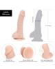 Addiction Brad 7.5 inches Beige Realistic Dildo  Sex Toy Product Image 4