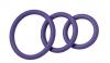 Nitrile C Ring Set - Purple	 Sex Toy Product Image 1