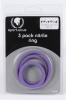 Nitrile C Ring Set - Purple	 Sex Toy Product Image 2