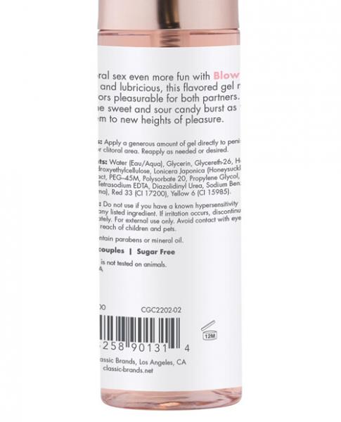 CG Blow Me Oral Sex Gel Berry Burst 2 fluid ounces Sex Toy Product