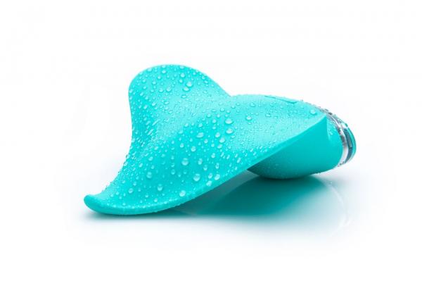 Mimic Manta Ray Handheld Massager Seafoam Green Sex Toy Product