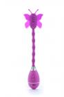 The Celine Butterfly Wand Vibrator Purple Sex Toy Product