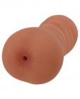 Home Grown Ass Curvy Crystal Stroker Vanilla Beige Sex Toy Product