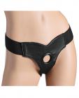 Thinz Bailey Velvet Lined Elastic Strap On Harness Black O/S Sex Toy Product