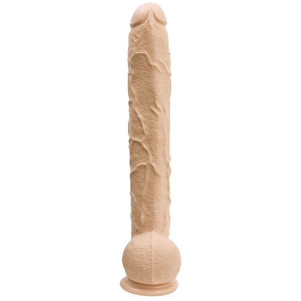 Dick Rambone 16.7 Inch Huge Dong Beige Sex Toy Product