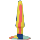 A Play 5" Groovy Silicone Anal Plug - Sunrise Sex Toy Product