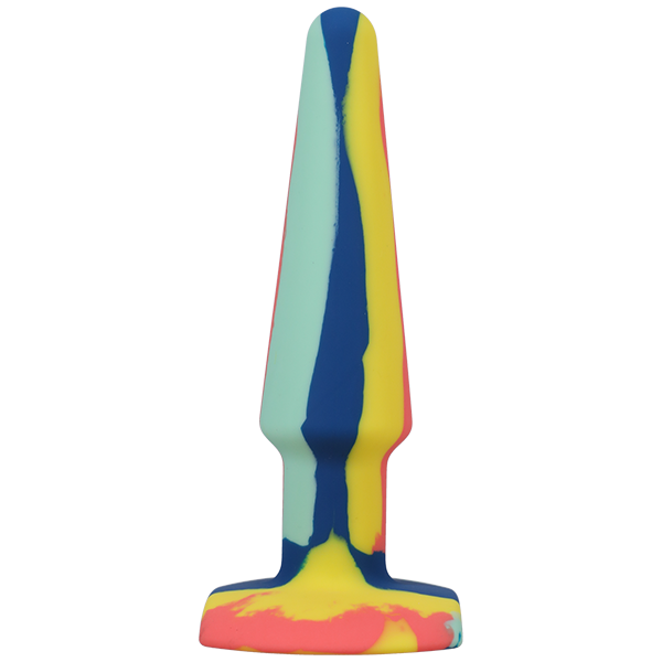 A Play 5" Groovy Silicone Anal Plug - Sunrise Sex Toy Product