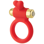 The Heavenly Heart 10 Function Silicone C-Ring Red Sex Toy Product