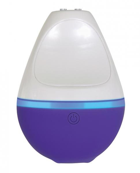 Tiny Dancer Rechargeable Bullet Purple White Sex Toy Product