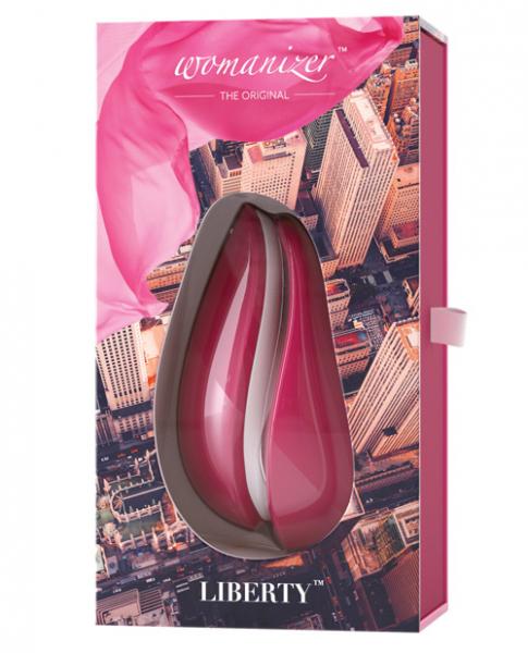 Womanizer Liberty Clitoral Vibrator Red Wine Sex Toy Product