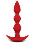 Figo Spiral Beads Anal Silicone Red Sex Toy Product