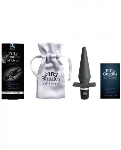 Fifty Shades of Grey Delicious Fullness Vibrating Butt Plug Sex Toy Product