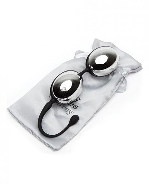Fifty Shades Of Grey Inner Goddess Silver Jiggle Balls 2.3oz Sex Toy Product