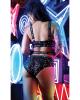 Vibes Karma's A Bitch Bralette & Cutout Panty Black L/XL Sex Toy Product Image 3