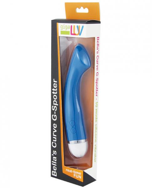 Gigaluv Bella's Curve G Spotter Vibrator Blue Sex Toy Product