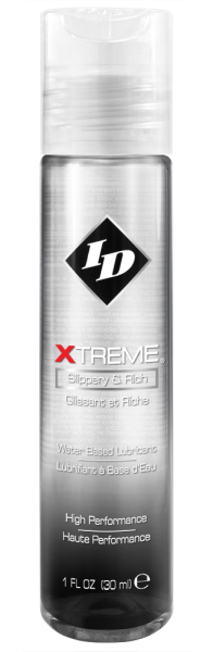 ID Xtreme Water Based Lubricant 1oz Bottle Sex Toy Product