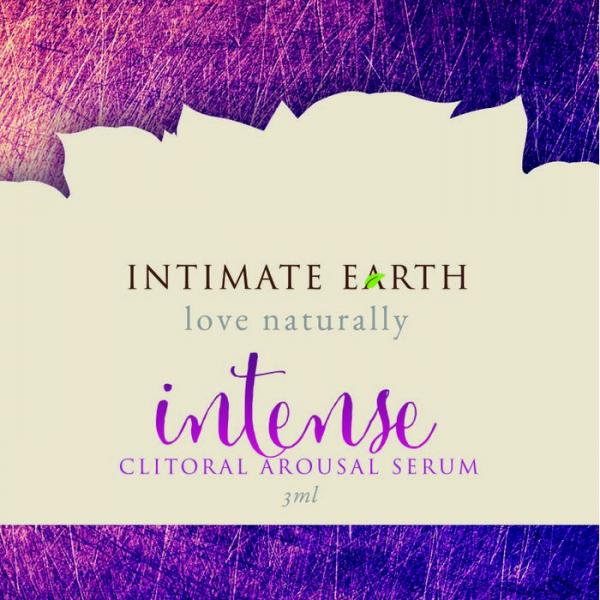 Intimate Earth Intense Clitoral Gel .10oz Foil Sex Toy Product