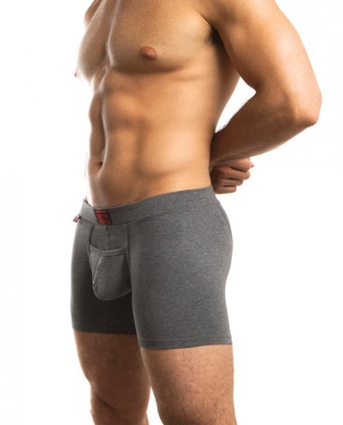 Jack Adams Trainer Trunks Charcoal X-Large Sex Toy Product