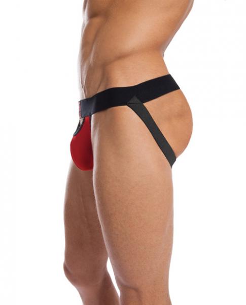 Punter Bodyflex Jock Strap Red/Black Small Sex Toy Product