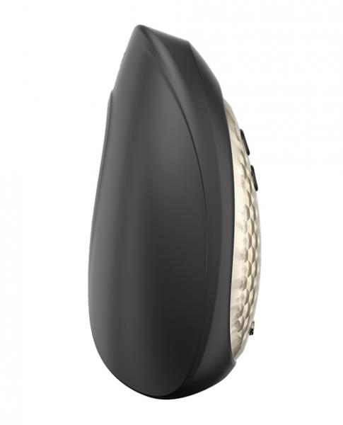 Man Wand Heat & Vibration Pulsion Black Stroker Sex Toy Product