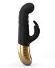 Dorcel G-Stormer Thrusting G-Spot Rabbit Vibrator Black Gold Sex Toy Product Image 1