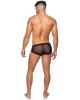 Hoser Stretch Mesh Micro Mini Shorts Black Large Sex Toy Product Image 2