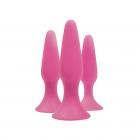 Sliders Trainer Kit 3 Pink Plugs Sex Toy Product