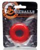 Oxballs Donut 2 Cock Ring Red Sex Toy Product Image 2