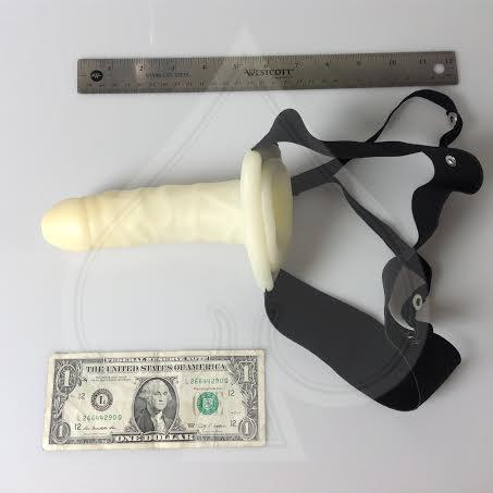 Hollow Strap-On - Glow In The Dark Sex Toy Product