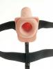 Fetish Fantasy 7 inches Hollow Strap On With Balls Beige Sex Toy Product Image 4