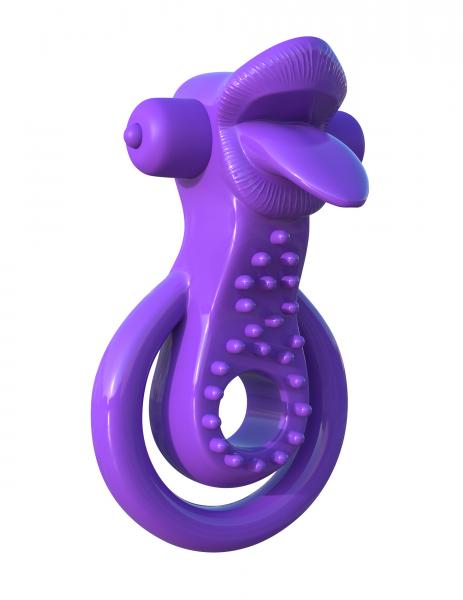 Fantasy C-Ringz Lovely Licks Couples Ring Purple Sex Toy Product