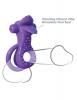 Fantasy C-Ringz Lovely Licks Couples Ring Purple Sex Toy Product Image 4