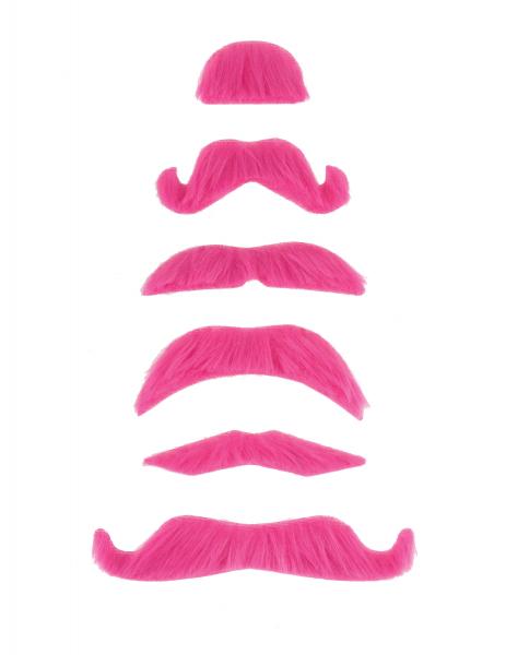 Mustache Party Kit Favors 6 Count Pink Sex Toy Product