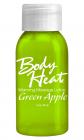 Body Heat Warming Massage Lotion Green Apple 1oz Sex Toy Product