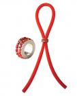 Bolo Silicone Band Lasso with Red Gems Red Sex Toy Product