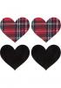 Peekaboos Schoolgirl Hearts Pasties O/S Sex Toy Product Image 1