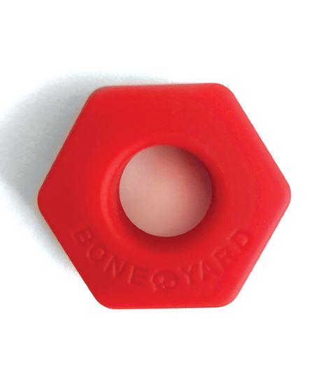 Boneyard Bust A Nut Cock Ring Red Sex Toy Product