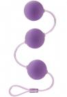 First Time Love Balls Triple Lover Perfectly Weighted For The Beginner - Purple Sex Toy Product