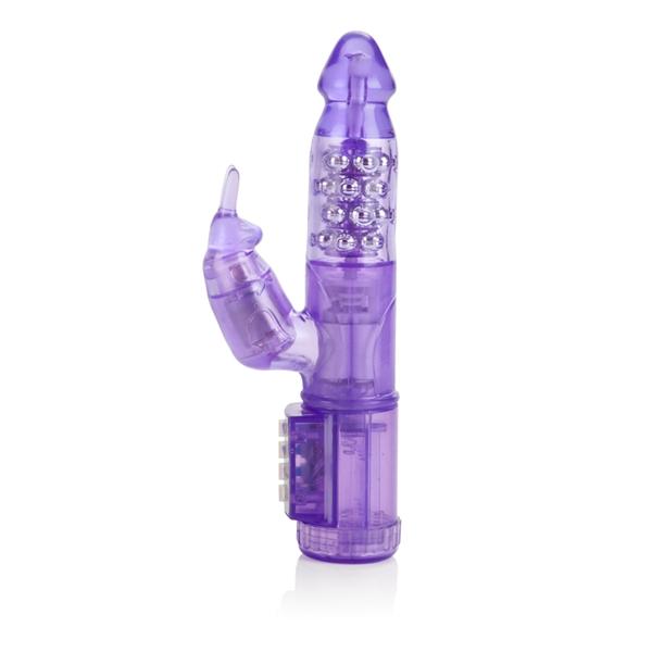 My First Jack Rabbit Vibrator Waterproof 5.25" Insertable - Purple	 Sex Toy Product