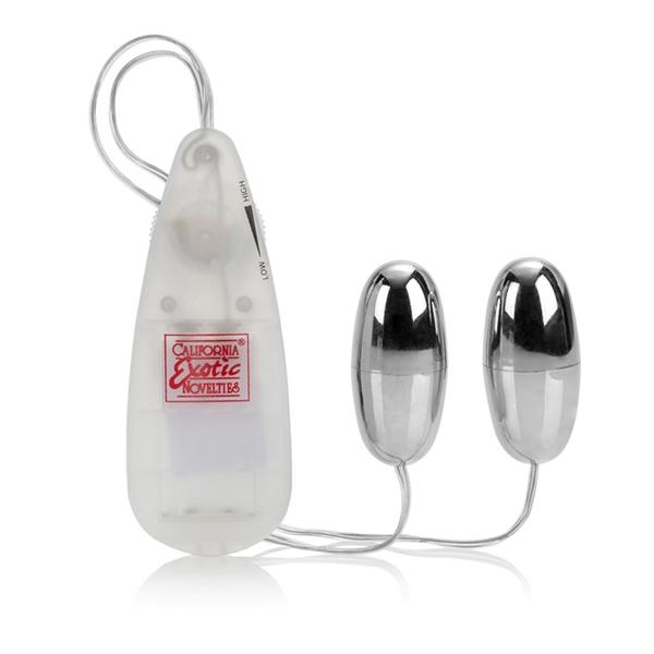 Pocket Exotics Double Silver Bullets Sex Toy Product