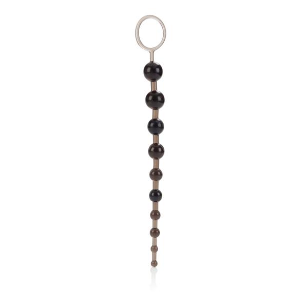 X 10 Beads Graduated Anal Beads 11 Inch - Black	 Sex Toy Product
