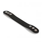 Silicone Tri Snap Erection Ring Black Sex Toy Product