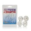 Basic essentials set of 4 rings - clear Sex Toy Product Image 4