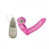 The ultimate triple stimulator flexible dong w/cock ring Sex Toy Product Image 1
