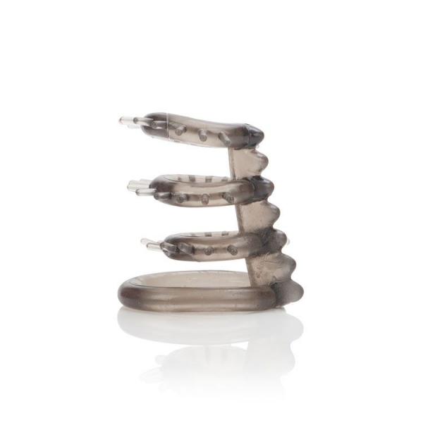 Support Master Triple Ticklers Cock Ring Smoke Sex Toy Product