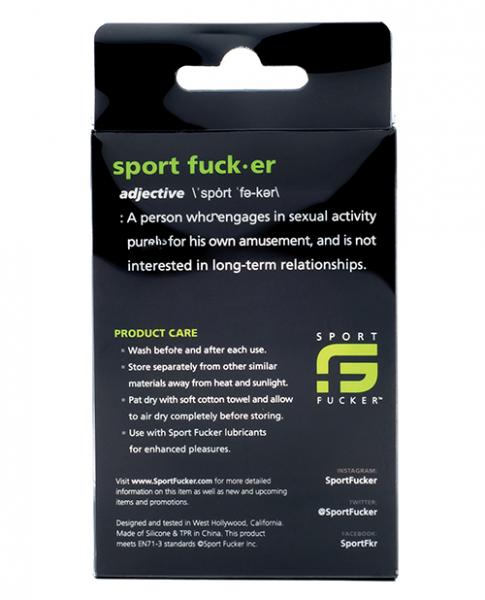 Sport F*cker Bullring Black Cock Ring Sex Toy Product