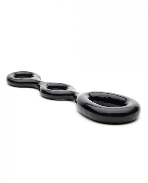 Sport F*cker 3 Way Black Cock, Ball Ring Sex Toy Product